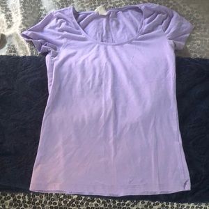 H&M purple Short sleeve tee